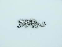 Vintage 80s Stunning Quality Diamante Crystal Silvertone Leopard Brooch 