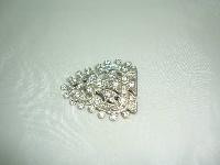 Vintage 20s Art Deco Sparkling Large Paste Diamante Dress Clip Fab!