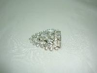Vintage 20s Art Deco Sparkling Large Paste Diamante Dress Clip Fab!