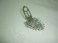 Vintage 20s Art Deco Sparkling Large Paste Diamante Dress Clip Fab!