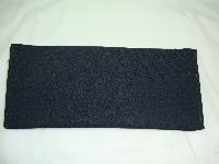 1940s Black Crepe Evening Clutch Handbag Petit Point 